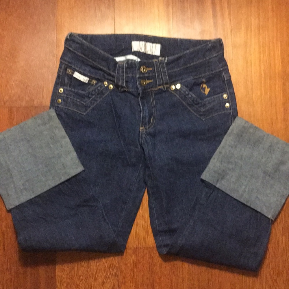 VINTAGE BABY PHAT 3/4 length jeans